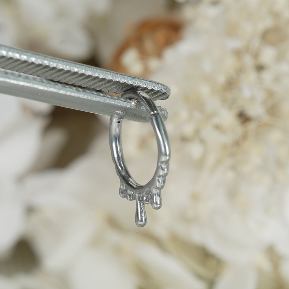 [全サージカル]メルティティア セグメントリングピアス 16G