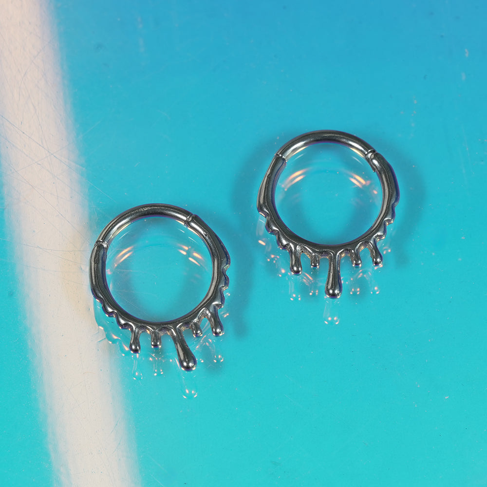 [全サージカル]メルティティア セグメントリングピアス 16G