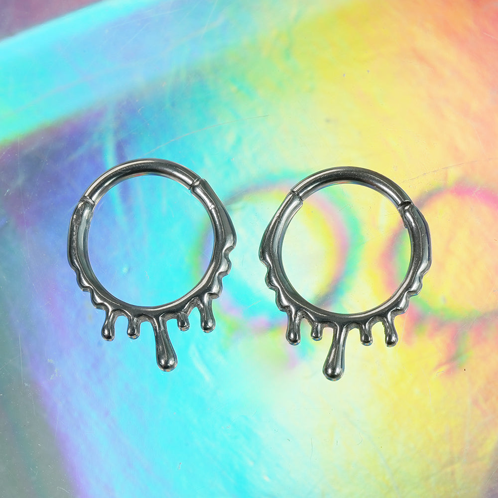 [全サージカル]メルティティア セグメントリングピアス 16G