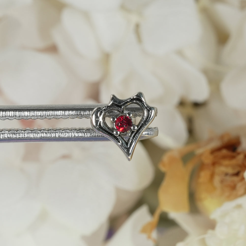 第1弾 [サージカル]アンティークキュービックポイントピアス (12Type) 16G コレクション 軟骨ピアス