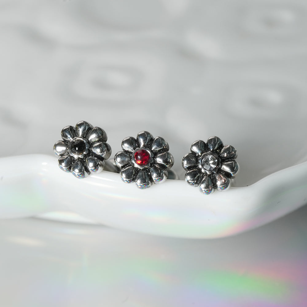 第1弾 [サージカル]アンティークキュービックポイントピアス (12Type) 16G コレクション 軟骨ピアス