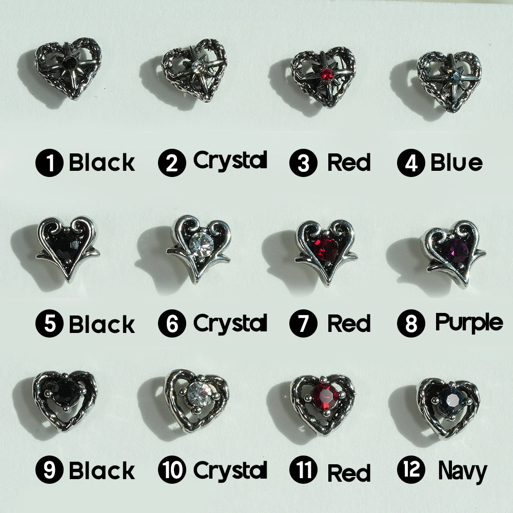 [Surgical] Simple Cubic Butterfly (4 Types) 16G/14G Body Piercing Collection Back Piercing Cartilage Piercing 