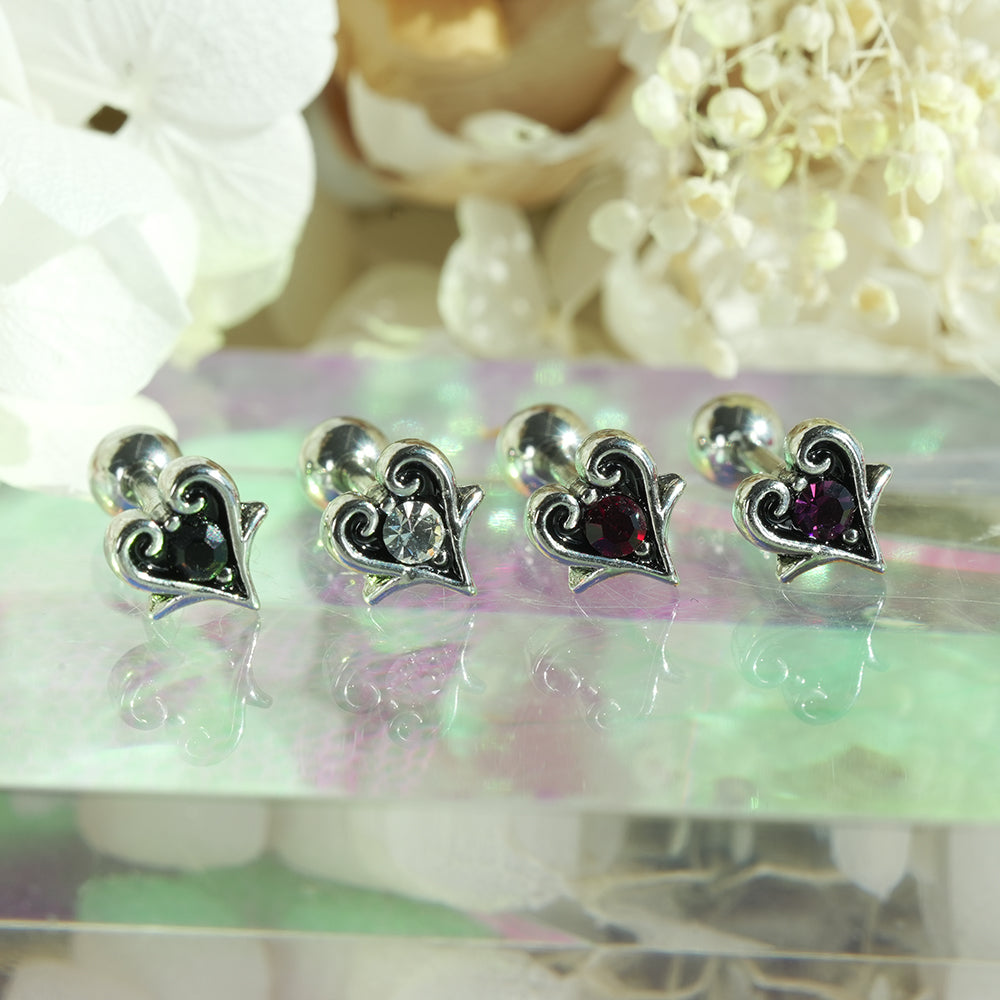 [Surgical] Simple Cubic Butterfly (4 Types) 16G/14G Body Piercing Collection Back Piercing Cartilage Piercing 