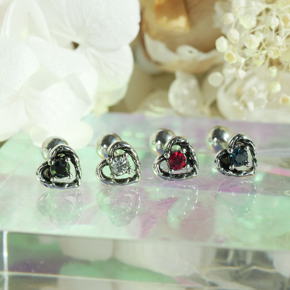 [Surgical] Simple Cubic Butterfly (4 Types) 16G/14G Body Piercing Collection Back Piercing Cartilage Piercing 