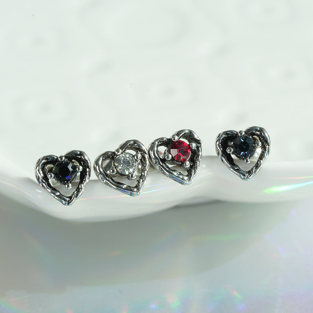 [Surgical] Simple Cubic Butterfly (4 Types) 16G/14G Body Piercing Collection Back Piercing Cartilage Piercing 