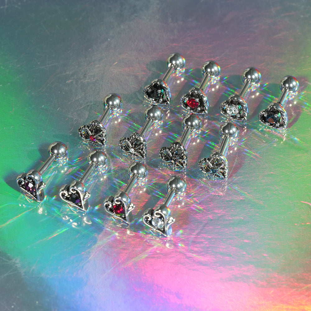 [Surgical] Simple Cubic Butterfly (4 Types) 16G/14G Body Piercing Collection Back Piercing Cartilage Piercing 