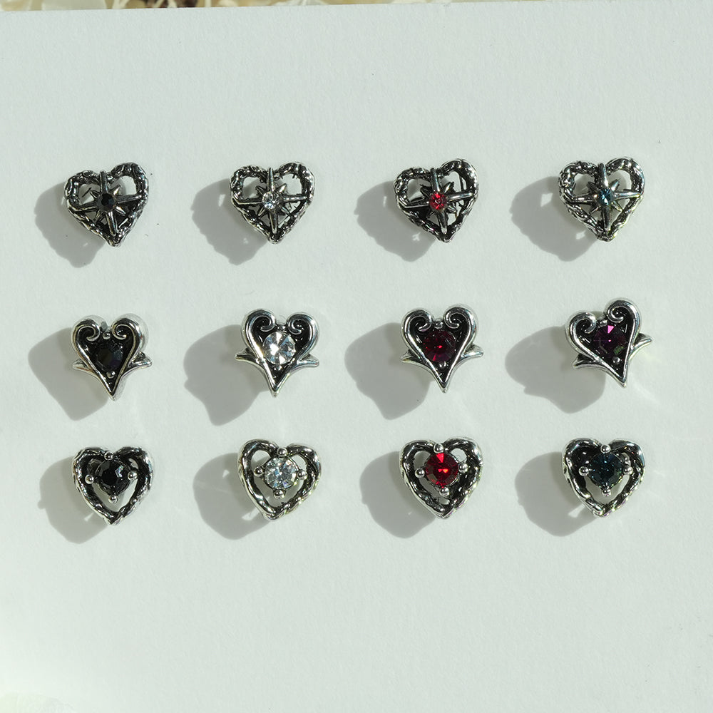 [Surgical] Simple Cubic Butterfly (4 Types) 16G/14G Body Piercing Collection Back Piercing Cartilage Piercing 