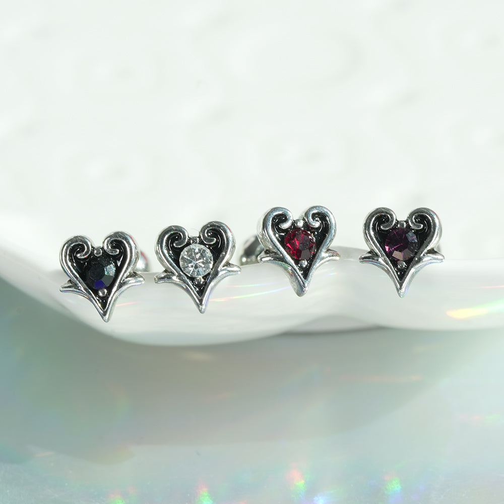 [Surgical] Simple Cubic Butterfly (4 Types) 16G/14G Body Piercing Collection Back Piercing Cartilage Piercing 