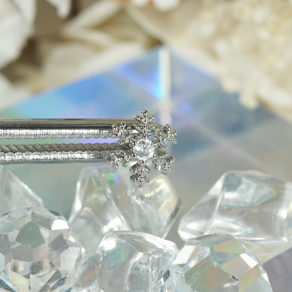 [Surgical] Simple Cubic Butterfly (4 Types) 16G/14G Body Piercing Collection เจาะหลัง เจาะกระดูกอ่อน 