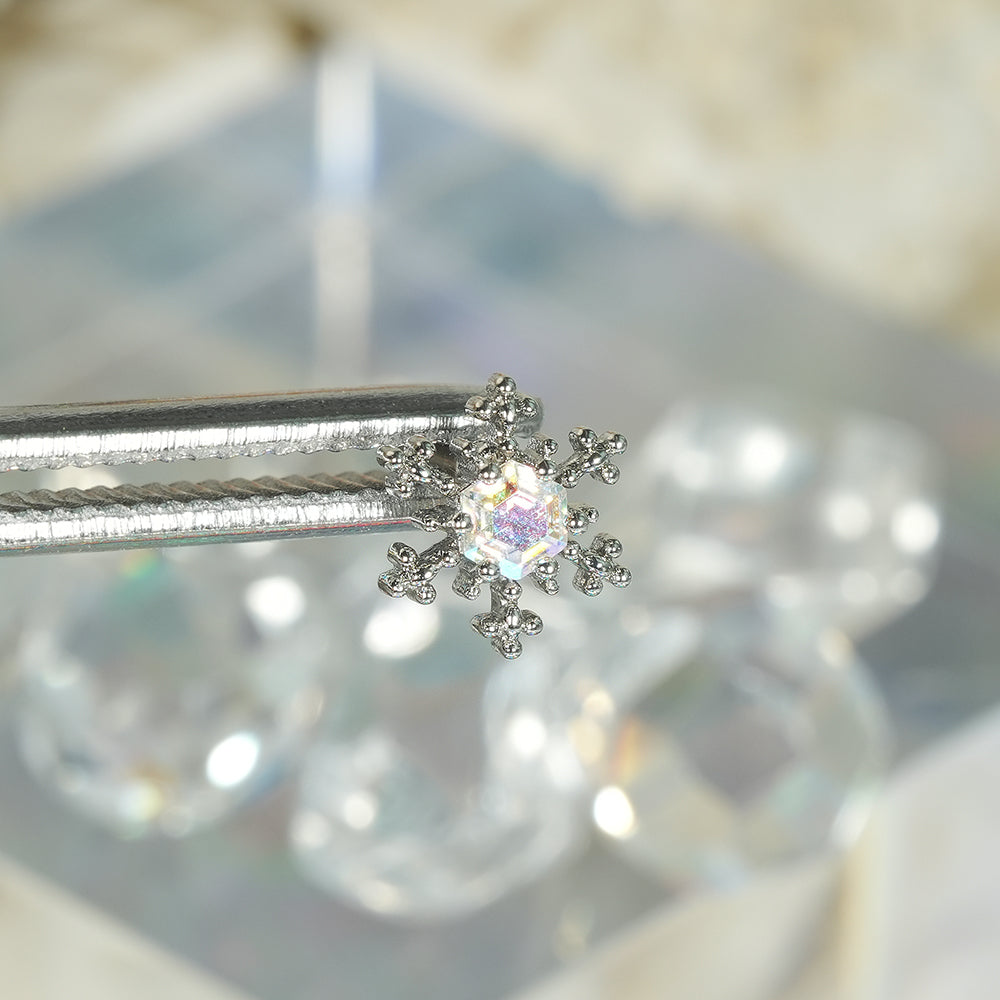 [Surgical] Simple Cubic Butterfly (4 Types) 16G/14G Body Piercing Collection เจาะหลัง เจาะกระดูกอ่อน 