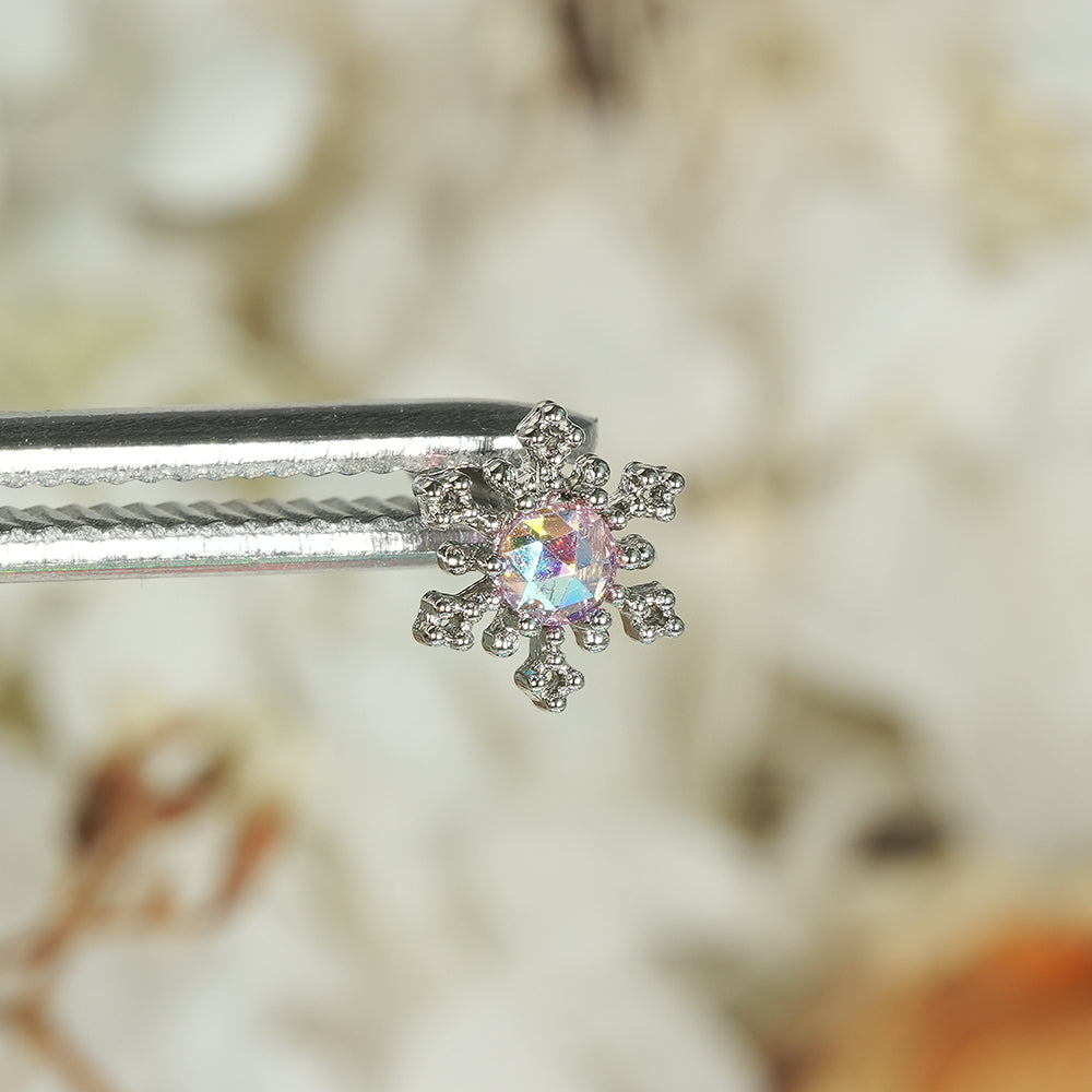 [Surgical] Simple Cubic Butterfly (4 Types) 16G/14G Body Piercing Collection เจาะหลัง เจาะกระดูกอ่อน 