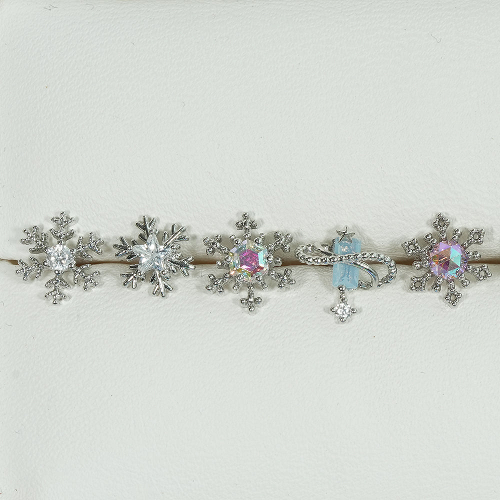 [Surgical] Simple Cubic Butterfly (4 Types) 16G/14G Body Piercing Collection เจาะหลัง เจาะกระดูกอ่อน 