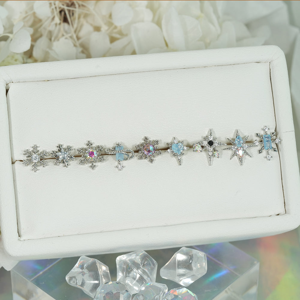 [Surgical] Simple Cubic Butterfly (4 Types) 16G/14G Body Piercing Collection เจาะหลัง เจาะกระดูกอ่อน 