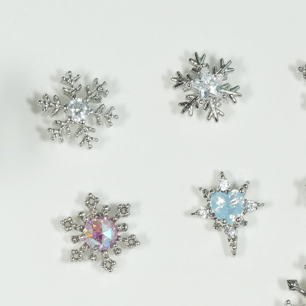 [Surgical] Simple Cubic Butterfly (4 Types) 16G/14G Body Piercing Collection เจาะหลัง เจาะกระดูกอ่อน 