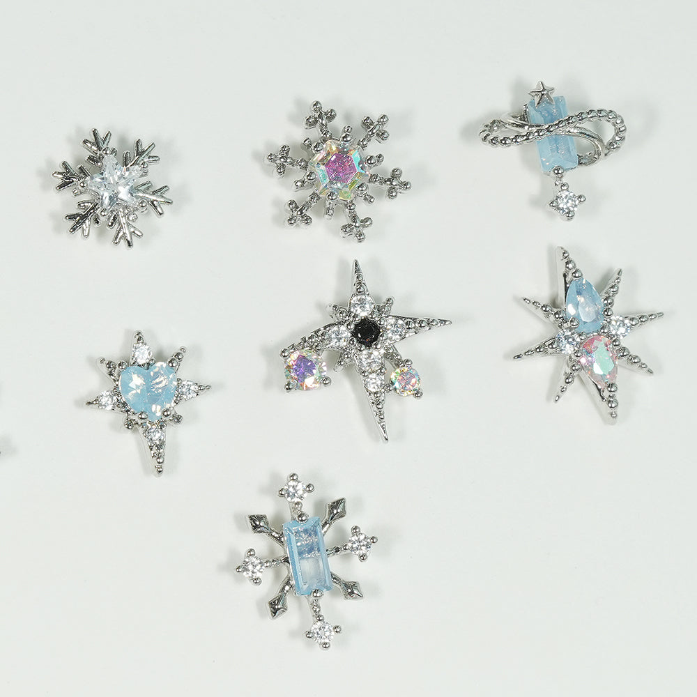 [Surgical] Simple Cubic Butterfly (4 Types) 16G/14G Body Piercing Collection เจาะหลัง เจาะกระดูกอ่อน 