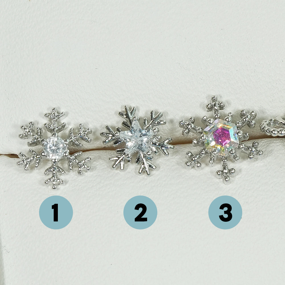 [Surgical] Simple Cubic Butterfly (4 Types) 16G/14G Body Piercing Collection เจาะหลัง เจาะกระดูกอ่อน 