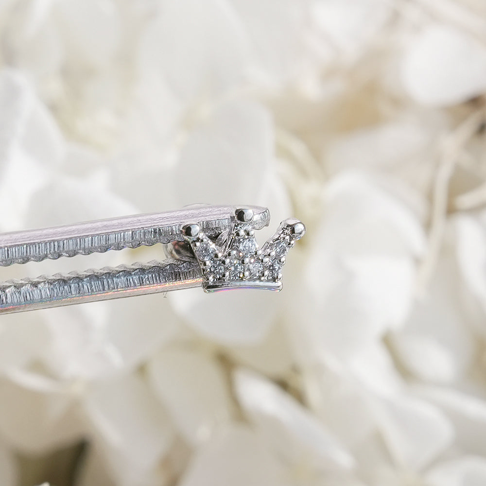 [Surgical] Simple Cubic Butterfly (4 Types) 16G/14G Body Piercing Collection Back Piercing Cartilage Piercing 