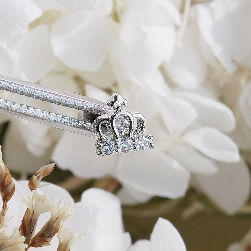 [Surgical] Simple Cubic Butterfly (4 Types) 16G/14G Body Piercing Collection Back Piercing Cartilage Piercing 