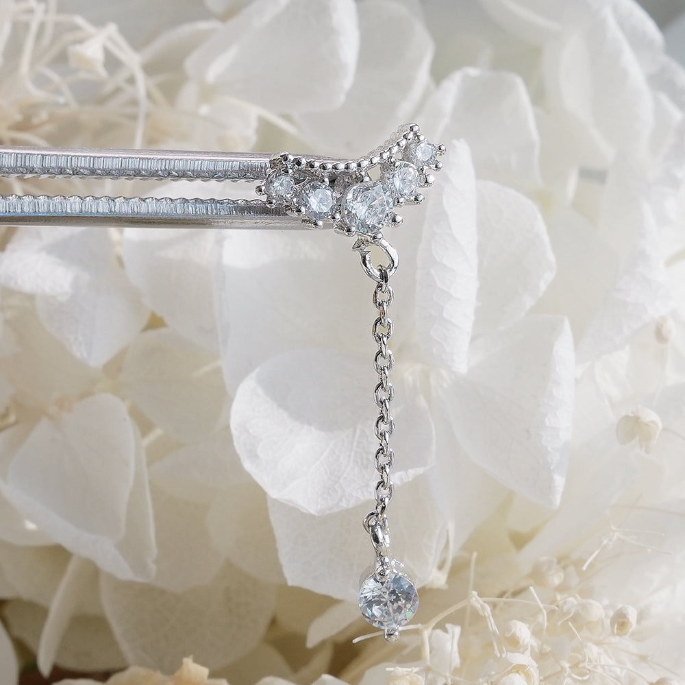 [Surgical] Simple Cubic Butterfly (4 Types) 16G/14G Body Piercing Collection Back Piercing Cartilage Piercing 