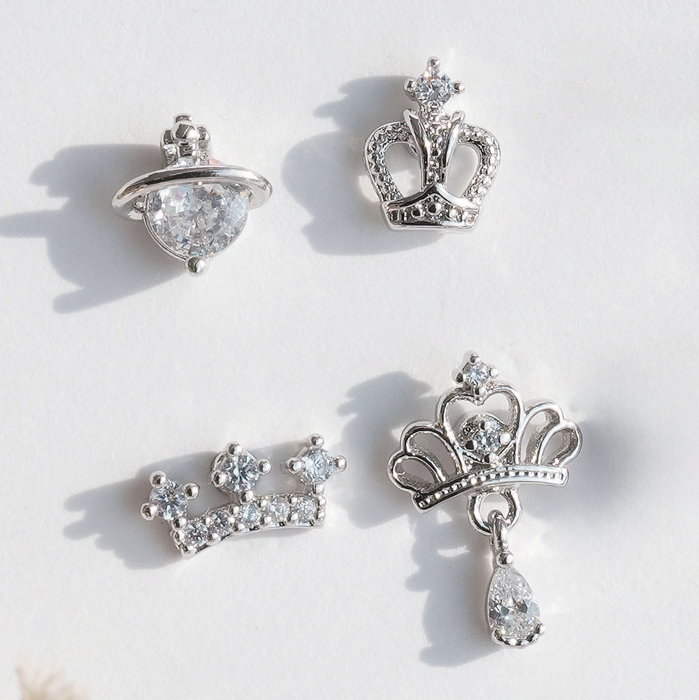 [Surgical] Simple Cubic Butterfly (4 Types) 16G/14G Body Piercing Collection Back Piercing Cartilage Piercing 