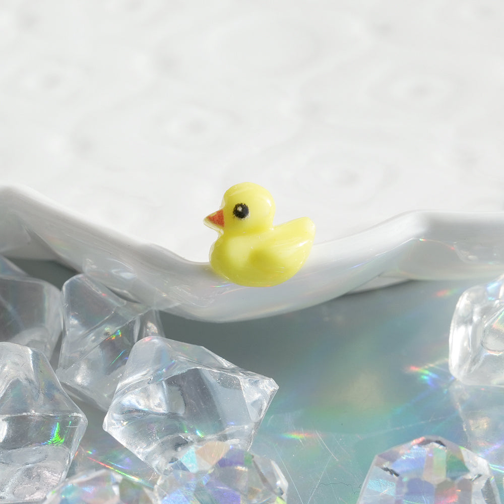 [サージカル]イエロー ベビー ダック ピアス 16G ボディピアス アヒル モチーフ