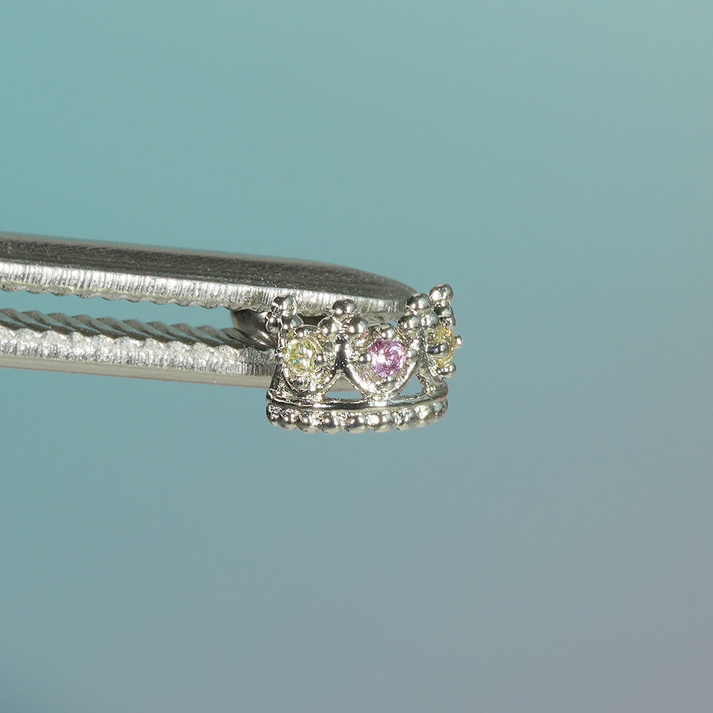 [Surgical] Simple Cubic Butterfly (4 Types) 16G/14G Body Piercing Collection Back Piercing Cartilage Piercing 