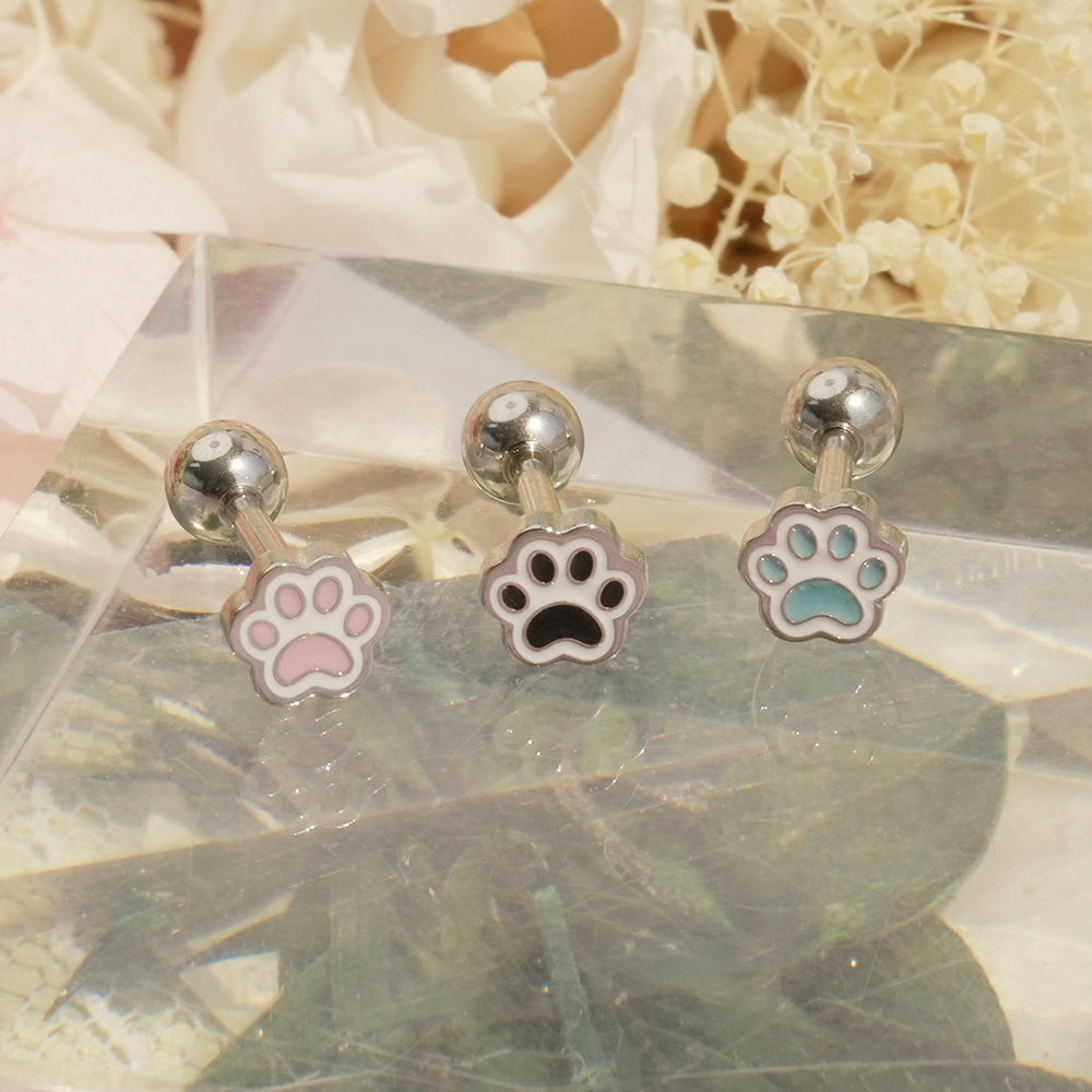 [Surgical] Simple Cubic Butterfly (4 Types) 16G/14G Body Piercing Collection เจาะหลัง เจาะกระดูกอ่อน 