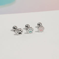 [Surgical] Simple Cubic Butterfly (4 Types) 16G/14G Body Piercing Collection เจาะหลัง เจาะกระดูกอ่อน 