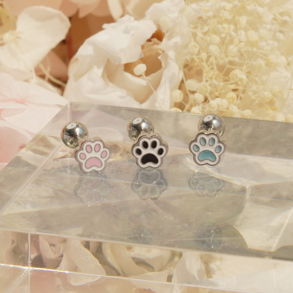 [Surgical] Simple Cubic Butterfly (4 Types) 16G/14G Body Piercing Collection เจาะหลัง เจาะกระดูกอ่อน 