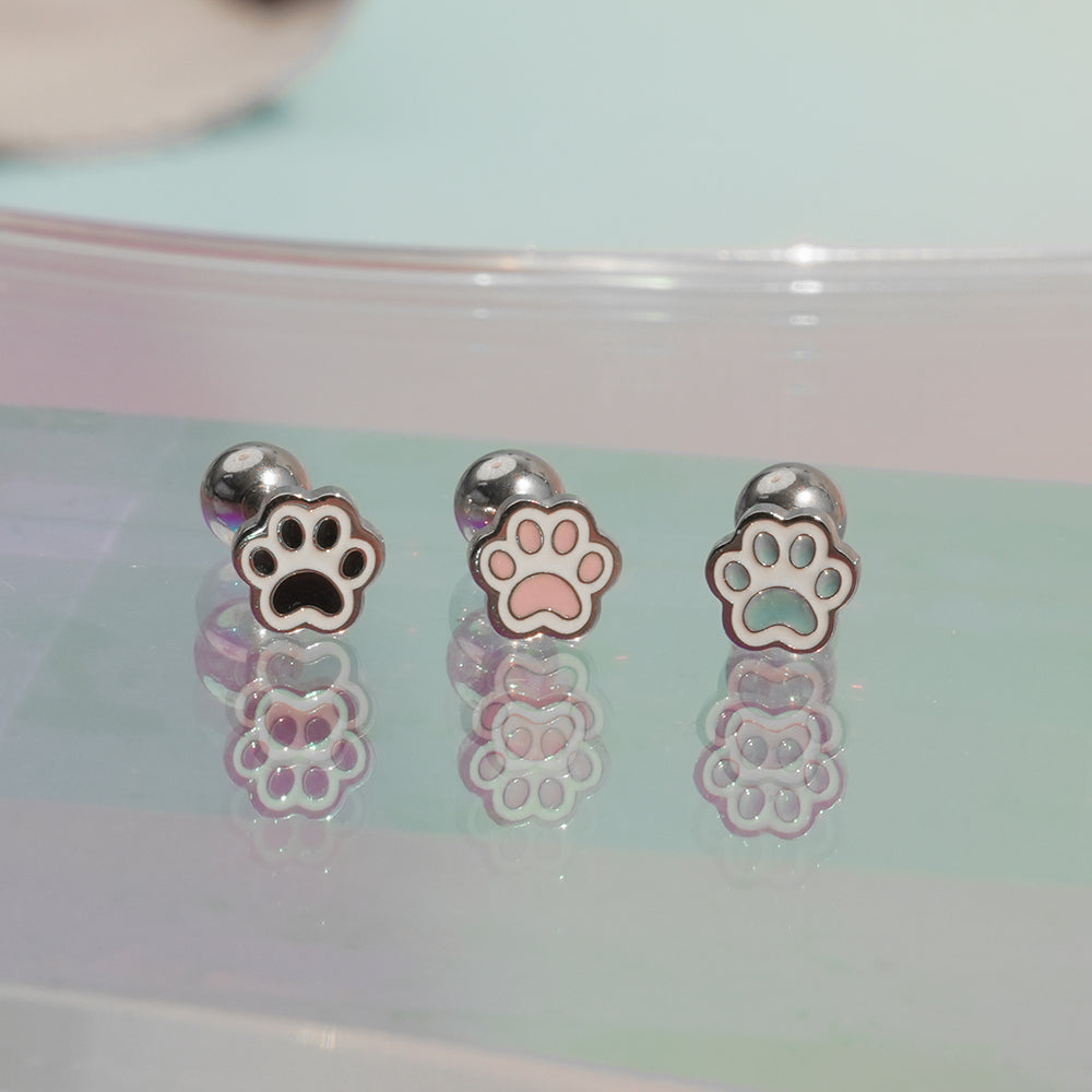 [Surgical] Simple Cubic Butterfly (4 Types) 16G/14G Body Piercing Collection เจาะหลัง เจาะกระดูกอ่อน 