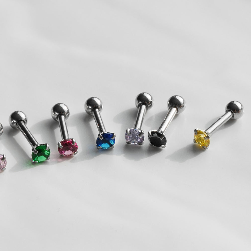 [Surgical] Simple Cubic Butterfly (4 Types) 16G/14G Body Piercing Collection Back Piercing Cartilage Piercing 