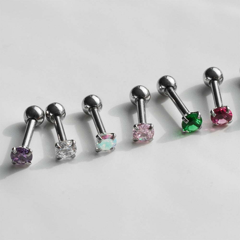 [Surgical] Simple Cubic Butterfly (4 Types) 16G/14G Body Piercing Collection Back Piercing Cartilage Piercing 