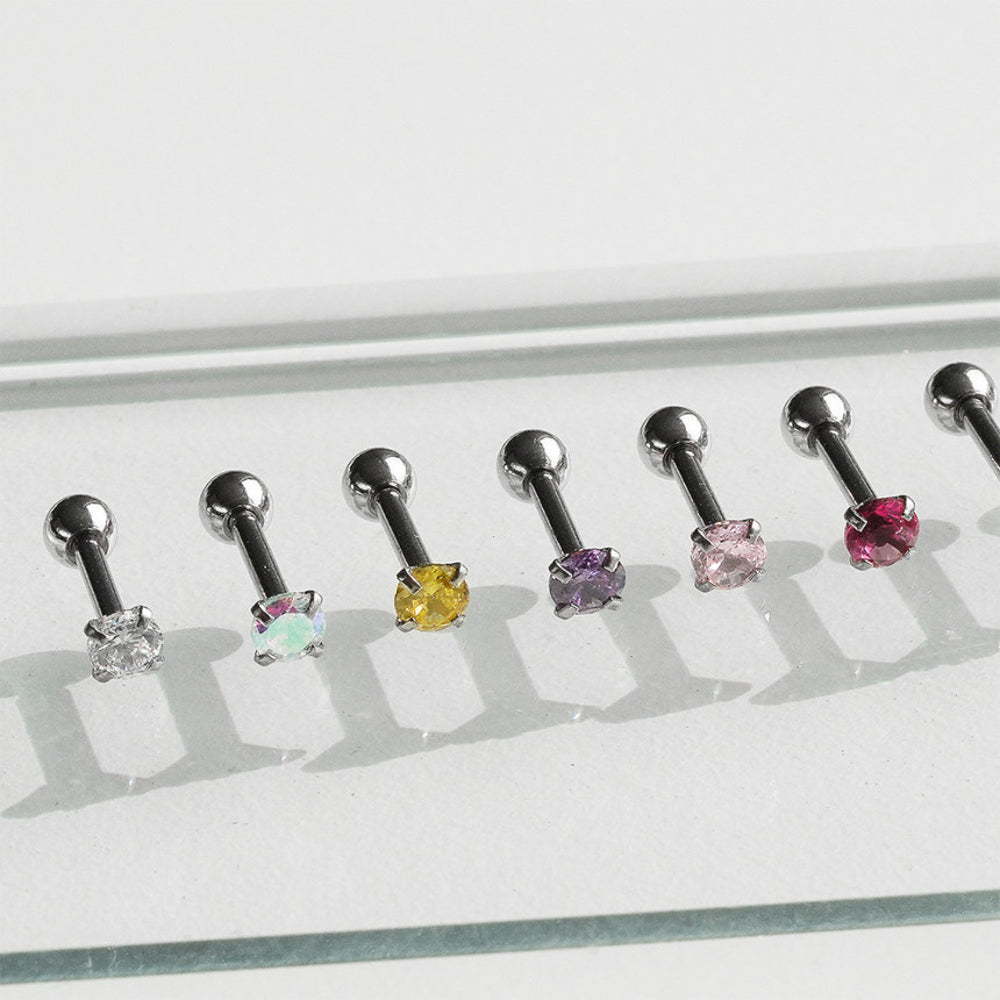 [Surgical] Simple Cubic Butterfly (4 Types) 16G/14G Body Piercing Collection Back Piercing Cartilage Piercing 
