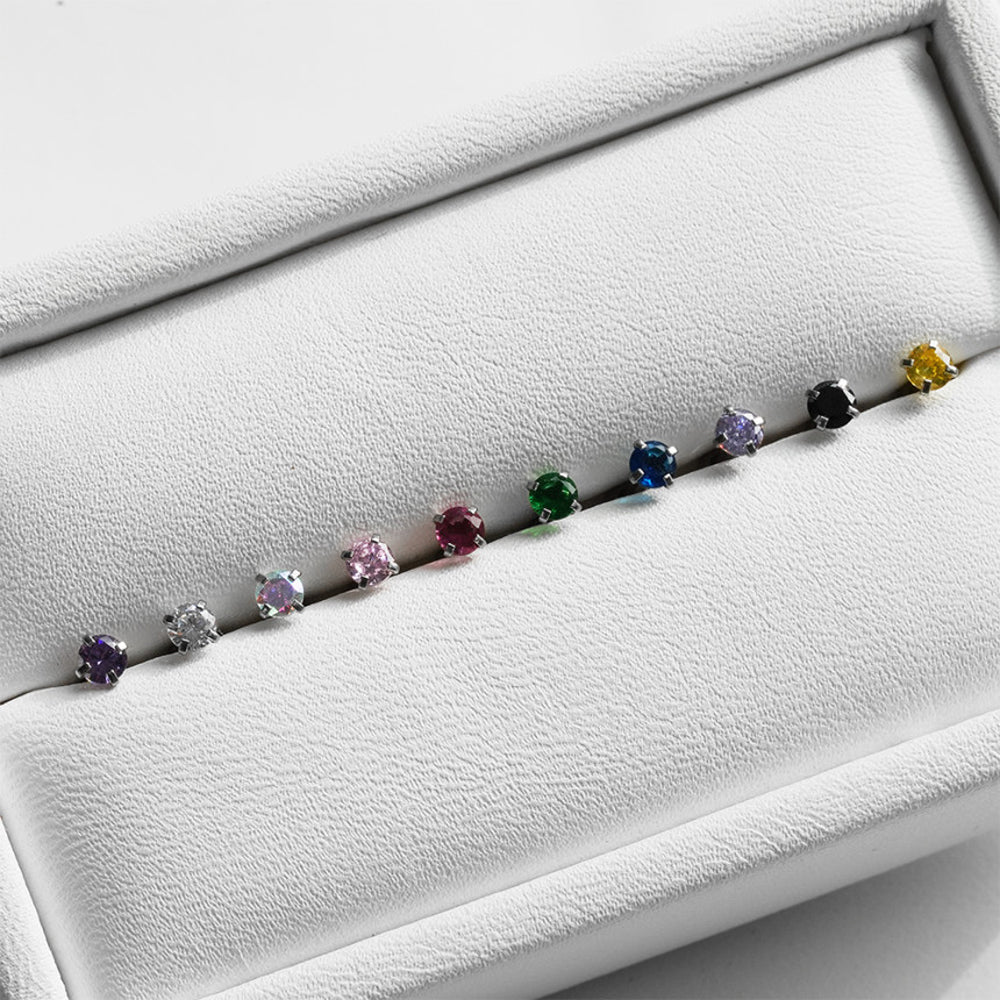 [Surgical] Simple Cubic Butterfly (4 Types) 16G/14G Body Piercing Collection Back Piercing Cartilage Piercing 