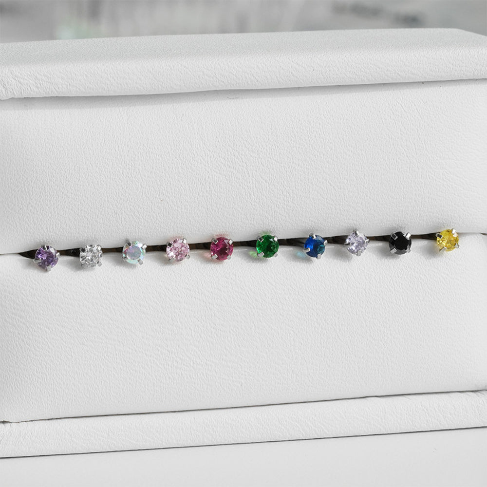 [Surgical] Simple Cubic Butterfly (4 Types) 16G/14G Body Piercing Collection Back Piercing Cartilage Piercing 