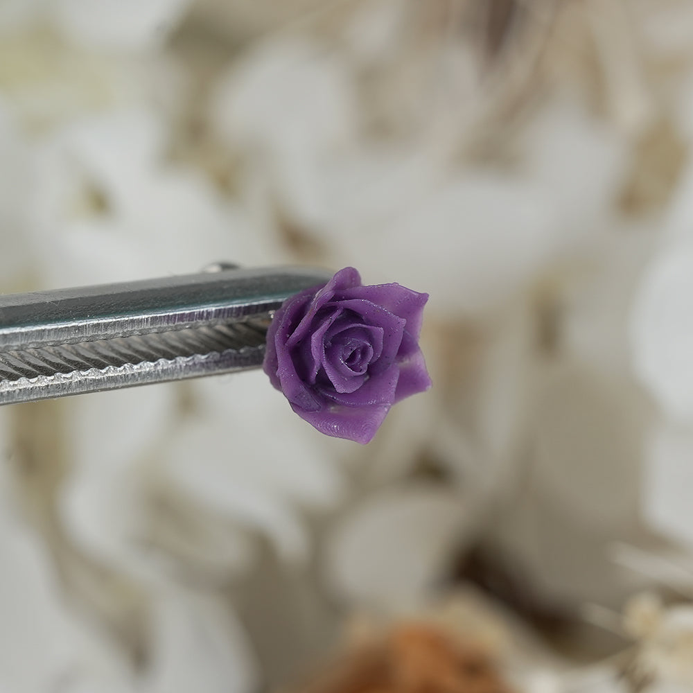 [サージカル]トゲ付きローズ バーベルピアス 3カラー 薔薇 ボディピアス 軟骨ピアス 16G