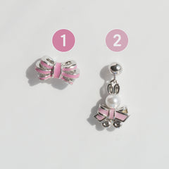 [Surgical] Simple Cubic Butterfly (4 Types) 16G/14G Body Piercing Collection เจาะหลัง เจาะกระดูกอ่อน 