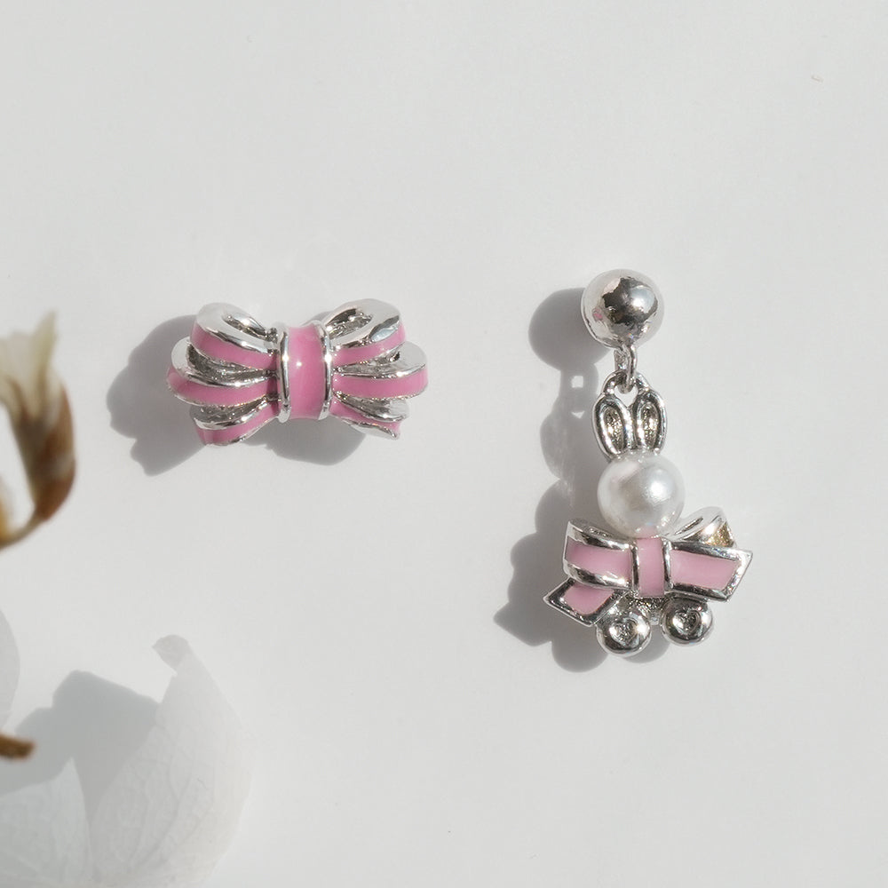 [Surgical] Simple Cubic Butterfly (4 Types) 16G/14G Body Piercing Collection เจาะหลัง เจาะกระดูกอ่อน 