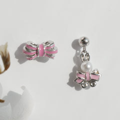 [Surgical] Simple Cubic Butterfly (4 Types) 16G/14G Body Piercing Collection เจาะหลัง เจาะกระดูกอ่อน 
