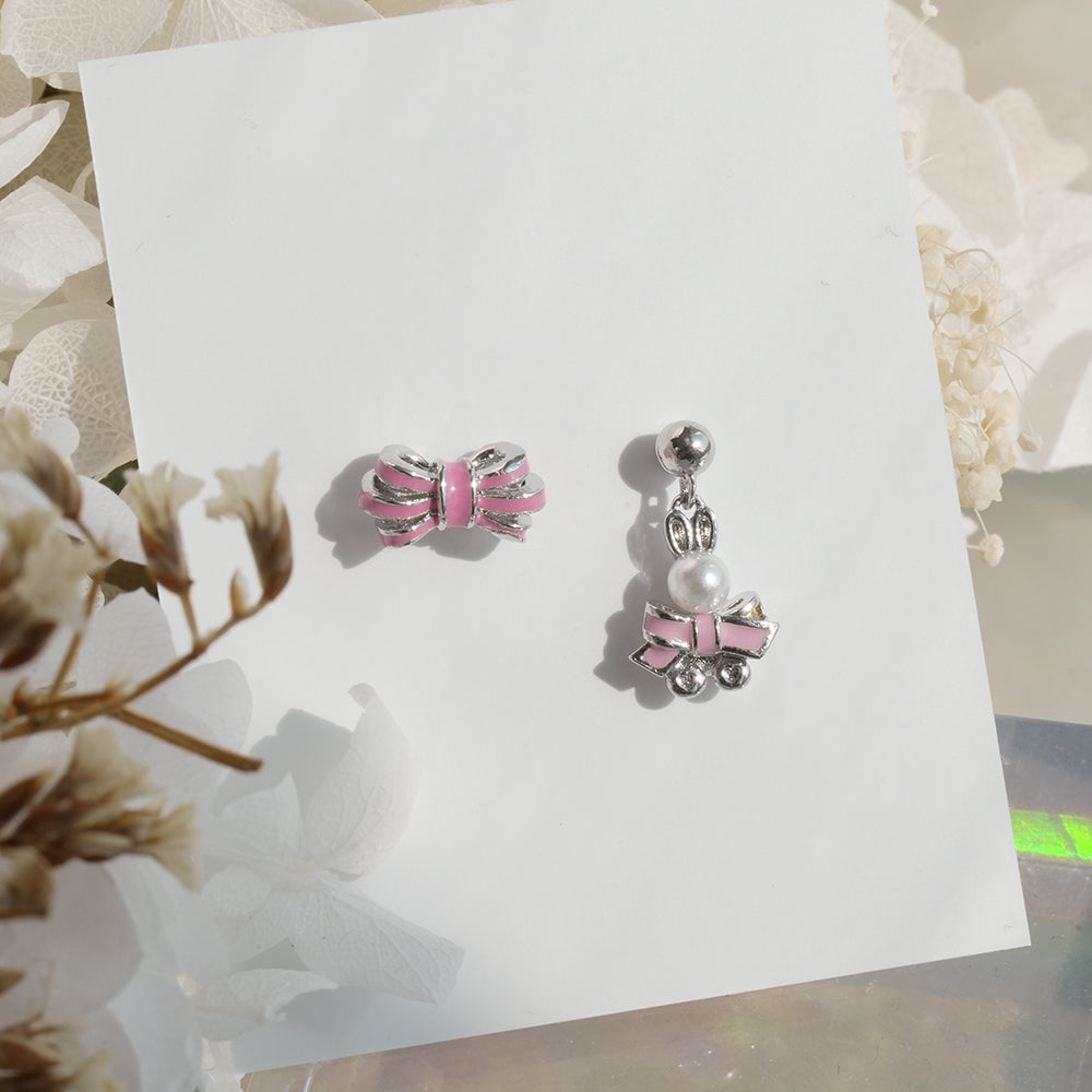 [Surgical] Simple Cubic Butterfly (4 Types) 16G/14G Body Piercing Collection เจาะหลัง เจาะกระดูกอ่อน 