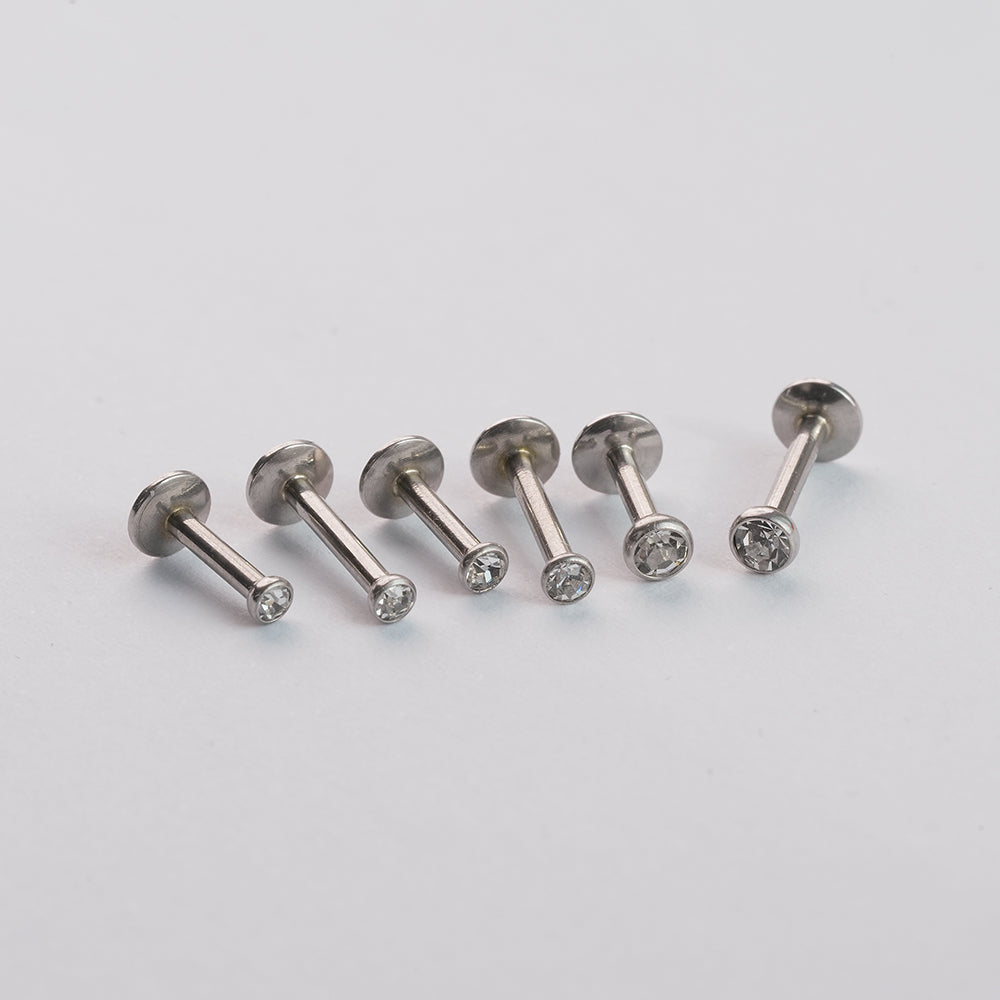 [Surgical] Simple Cubic Butterfly (4 Types) 16G/14G Body Piercing Collection Back Piercing Cartilage Piercing 
