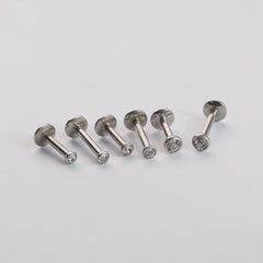 [Surgical] Simple Cubic Butterfly (4 Types) 16G/14G Body Piercing Collection Back Piercing Cartilage Piercing 