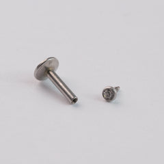 [Surgical] Simple Cubic Butterfly (4 Types) 16G/14G Body Piercing Collection Back Piercing Cartilage Piercing 