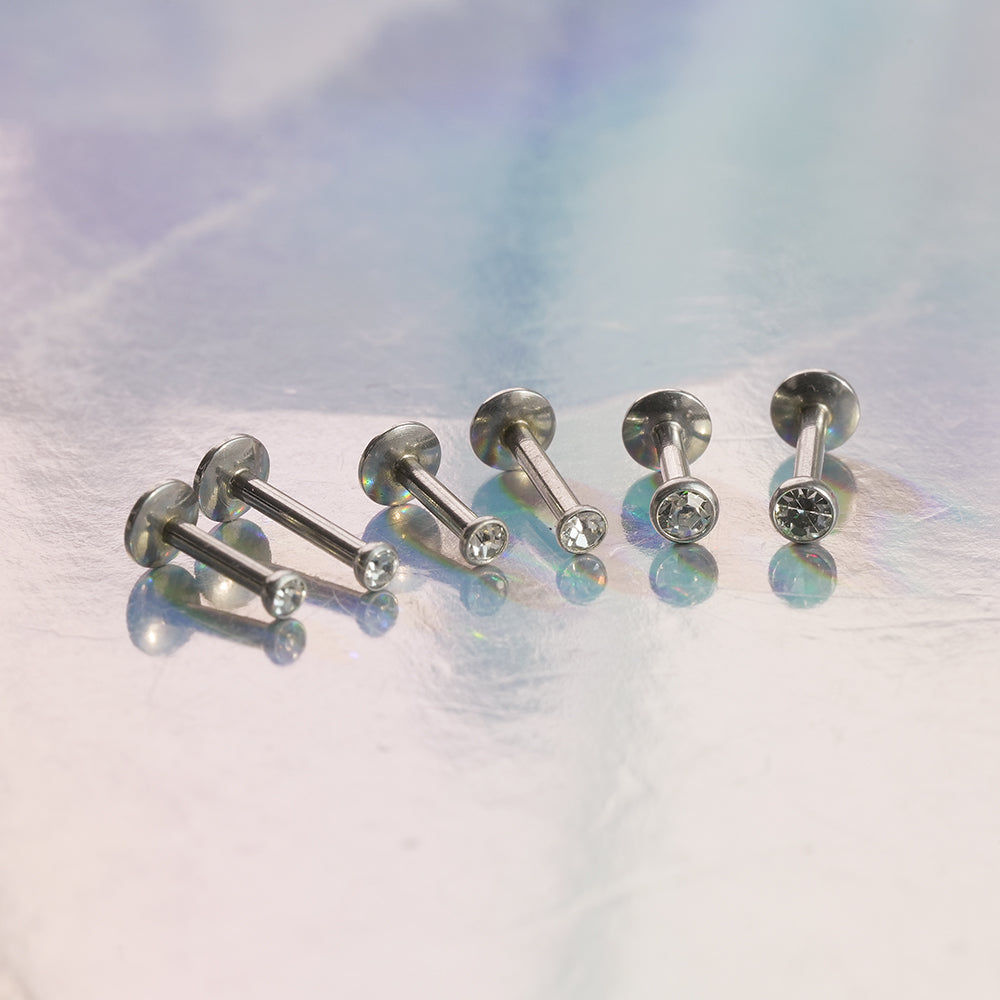 [Surgical] Simple Cubic Butterfly (4 Types) 16G/14G Body Piercing Collection Back Piercing Cartilage Piercing 