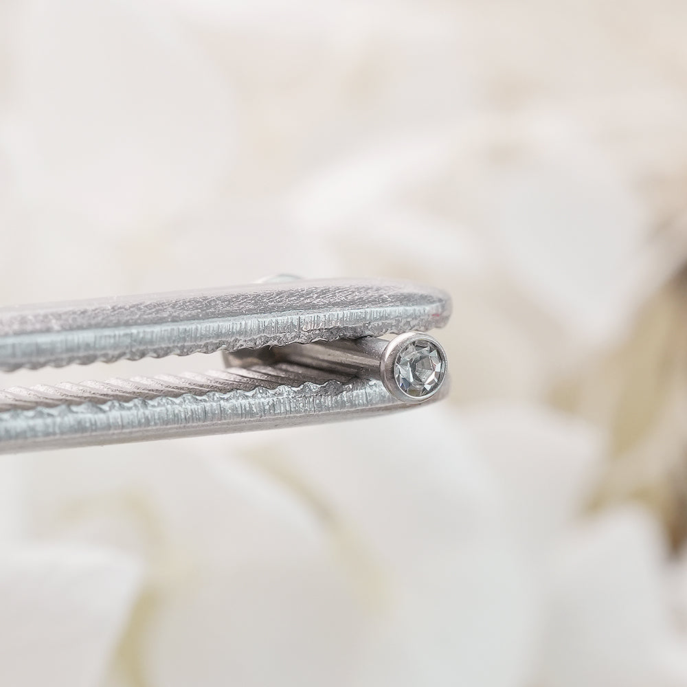 [Surgical] Simple Cubic Butterfly (4 Types) 16G/14G Body Piercing Collection Back Piercing Cartilage Piercing 