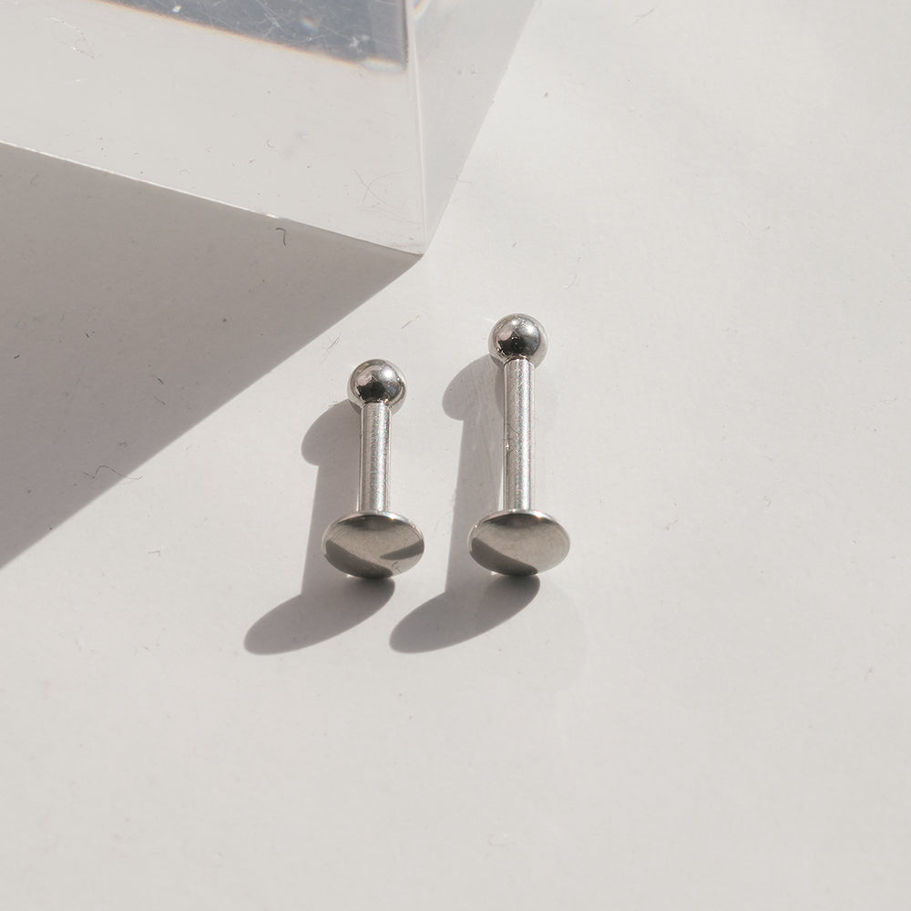 [Surgical] Simple Cubic Butterfly (4 Types) 16G/14G Body Piercing Collection Back Piercing Cartilage Piercing 