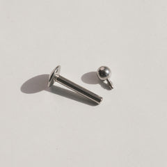 [Surgical] Simple Cubic Butterfly (4 Types) 16G/14G Body Piercing Collection Back Piercing Cartilage Piercing 