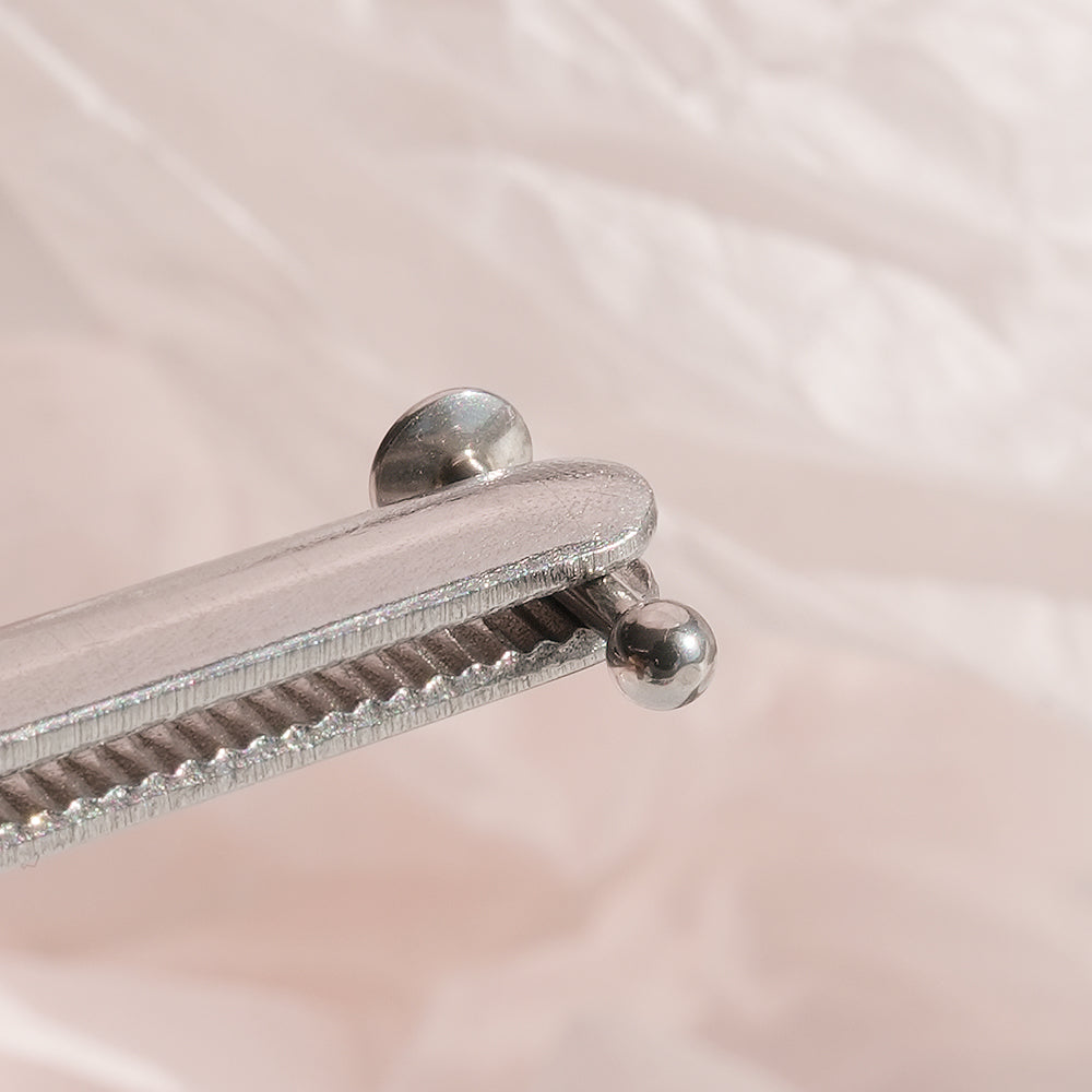 [Surgical] Simple Cubic Butterfly (4 Types) 16G/14G Body Piercing Collection Back Piercing Cartilage Piercing 