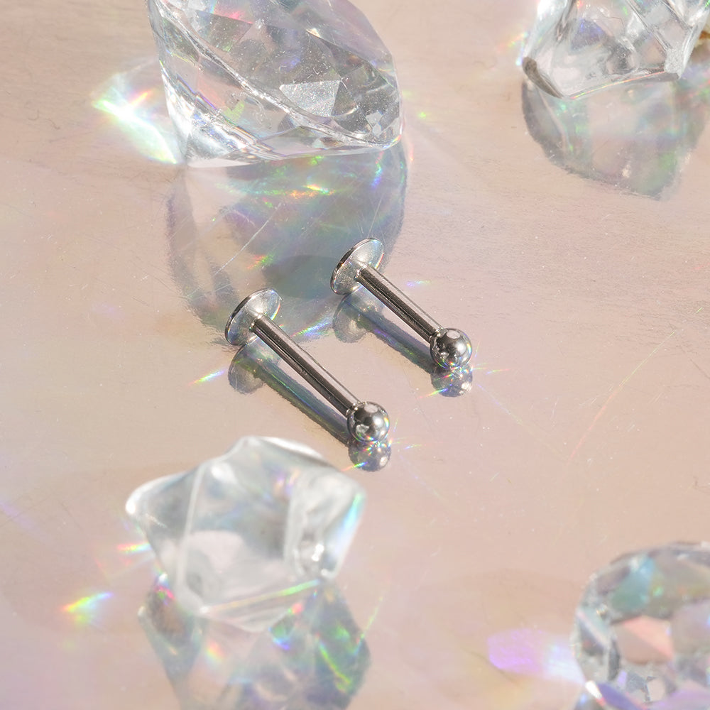 [Surgical] Simple Cubic Butterfly (4 Types) 16G/14G Body Piercing Collection Back Piercing Cartilage Piercing 