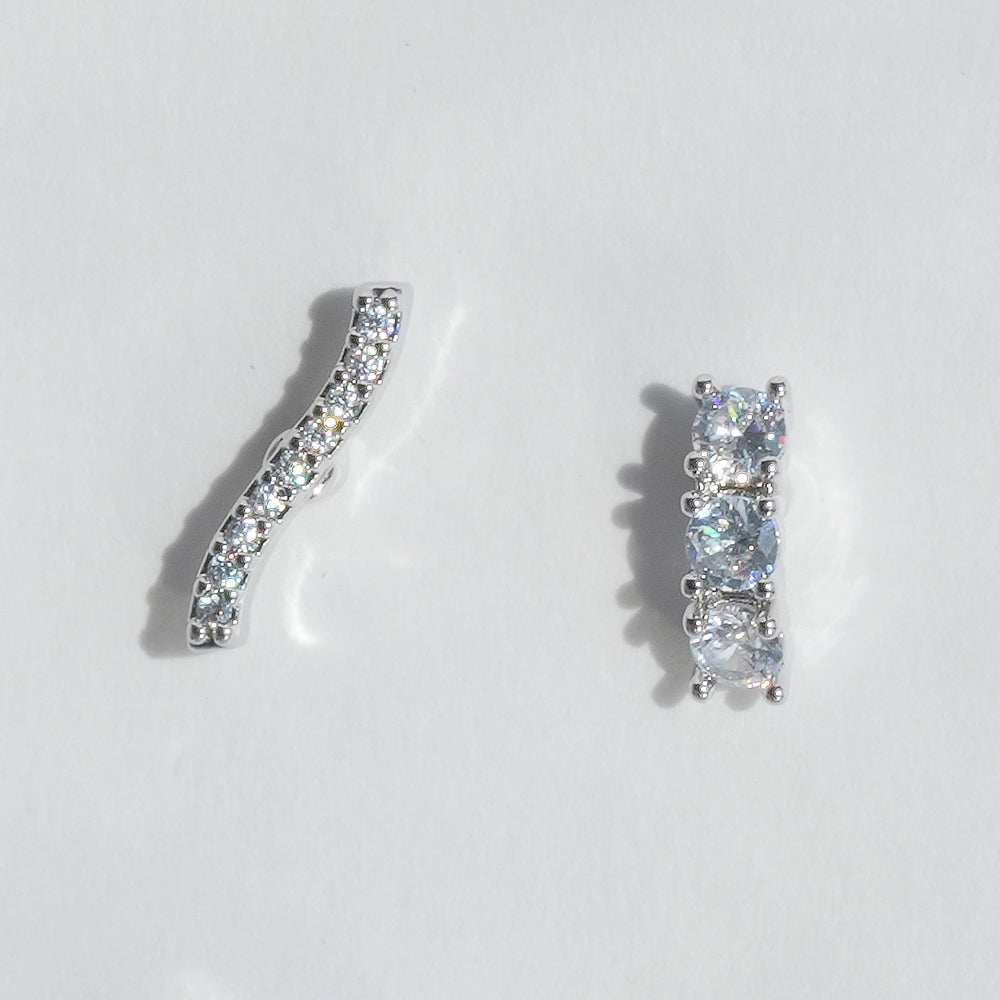 [Surgical] Simple Cubic Butterfly (4 Types) 16G/14G Body Piercing Collection Back Piercing Cartilage Piercing 